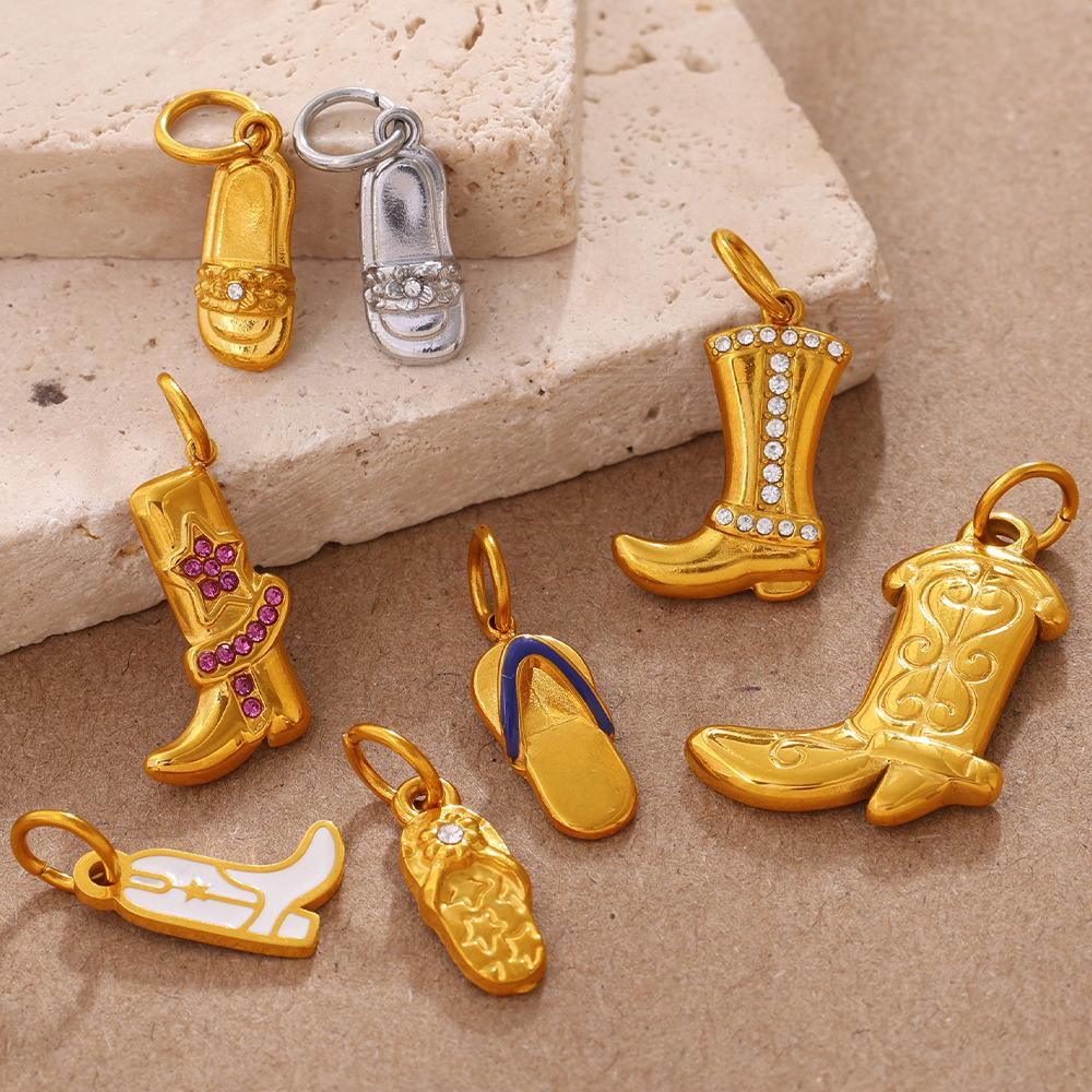 Niche Personalized Boots, Slippers, Styling Pendants Do Not Fade, Versatile And Unique Diy Jewelry Accessories