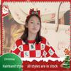 Kinder Feen Geweih Haarspange - Mori Stil Weihnachts Stirnband für Mädchen