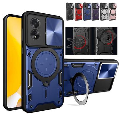Custodia Protettiva Kickstand Armor Per OPPO A60 A80 A79 5G A18 A38 A58 A78 A98 5G Custodia Protezione Obiettivo Antiurto Funda Coque Capa