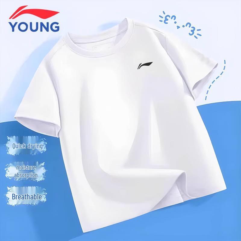 LI-NING Kids Quick-Dry Sports T-Shirt 140