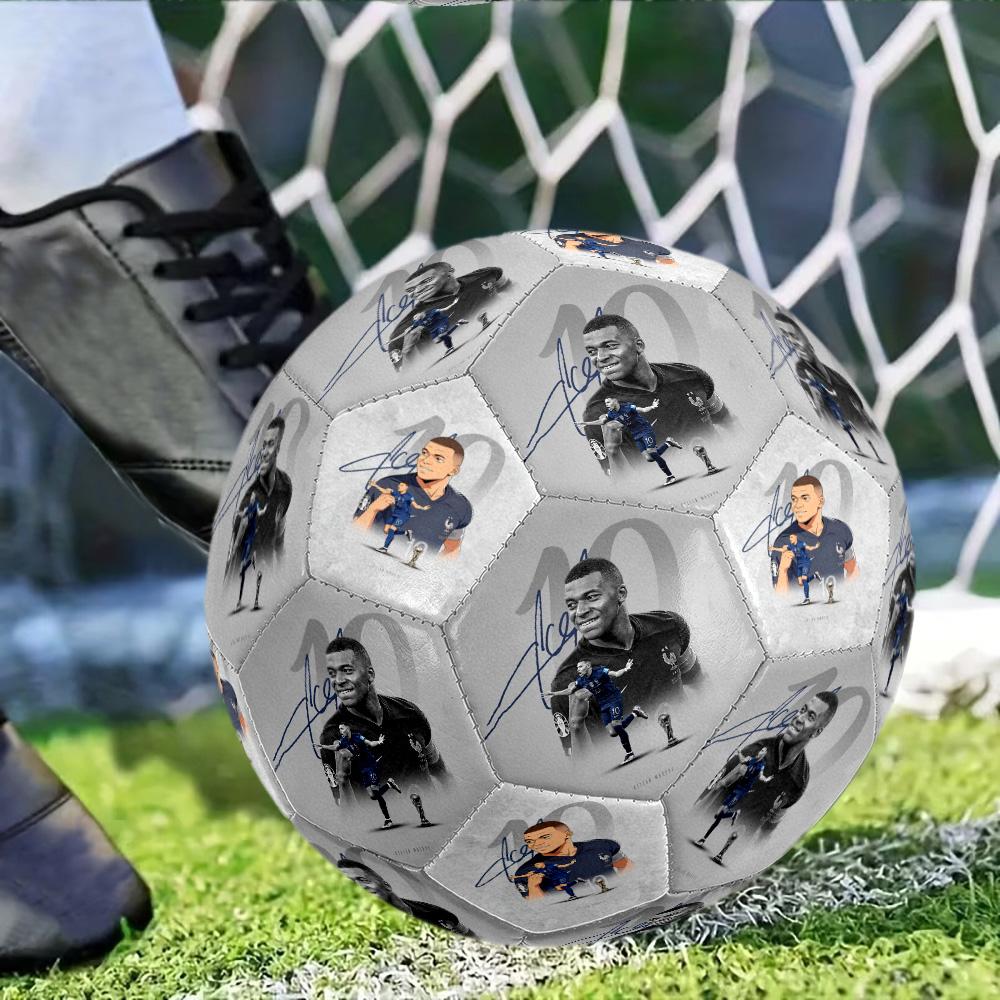Mbappe2 Size 5 Soccer Football Machine-Stitched Indoor/Outdoor Training and Matches for Football Accessories Distinctive Home Decor And Party Gift
