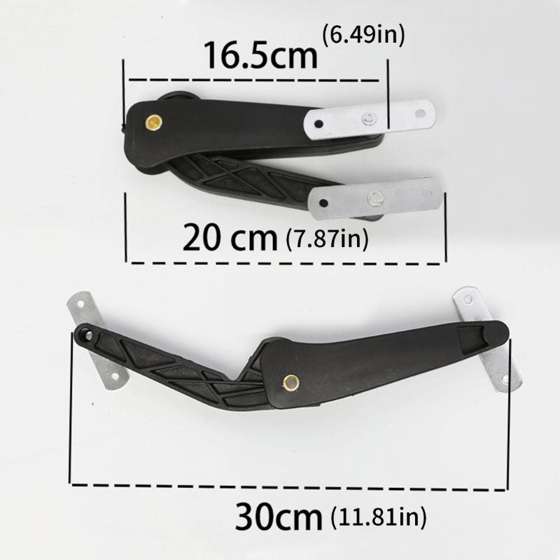 Elevadores de Tapa de Cofre de Techo Puntales Ajustables para Cofre de Techo Soporte para Cofre de Techo Diseñado para Reemplazo Rápido y Seguridad de Carga Mejorada