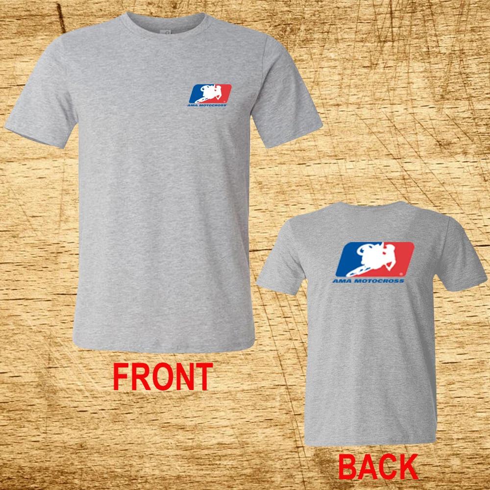 Men s and Women s T-shirts AMA Motorcross Sports S
