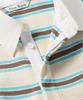 NONBLANK Striped Rugby T-Shirt_Beige