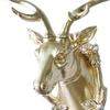 -Wall Decor Resin Decorations Wall Mount Hanging Statue Sculpture for Party Cabinet