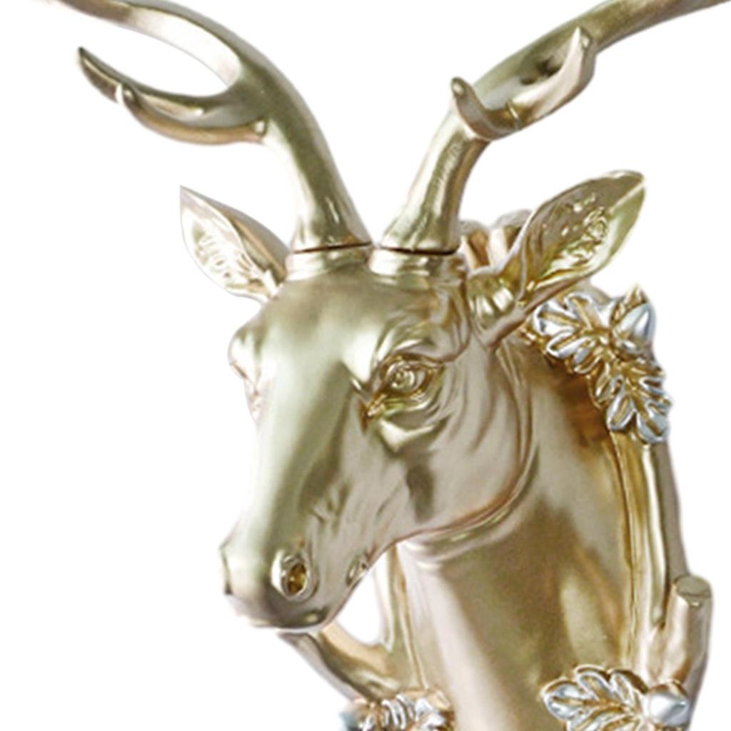 -Wall Decor Resin Decorations Wall Mount Hanging Statue Sculpture for Party Cabinet
