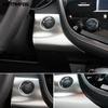 For Toyota Camry 2018-   Stainless Steel Car Engine Start Stop Switch Button Panel Cover Trim Interior Accessories