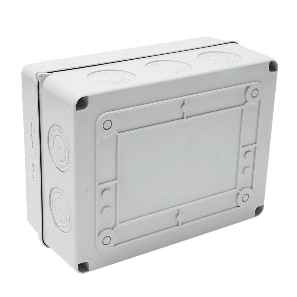 Easy To Install IP65 Protective Cover Garage Shed Camper Van Caravan Consumer Unit Fuse Box with RCD and 4 X MCB
