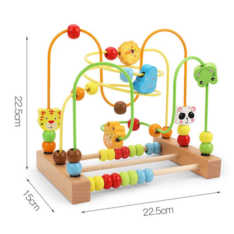 First-Class Montessori Premium-Quality Baby Play Sets Premium-Quality Wooden Roller Top-Grade Coaster Superior-Grade Bead Premium-Quality Maze