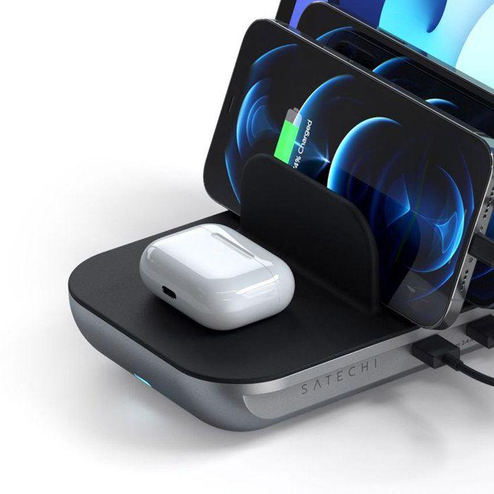 Dock 5 sateshi station de charge multi-device