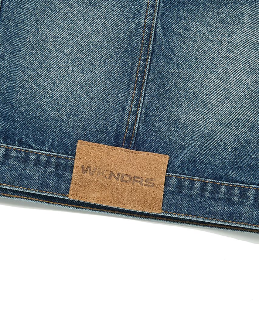 Wkndrs Patch Work Denim Vest (Denim)