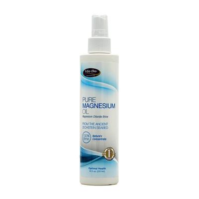 Grynas magnio aliejus, 8 fl oz