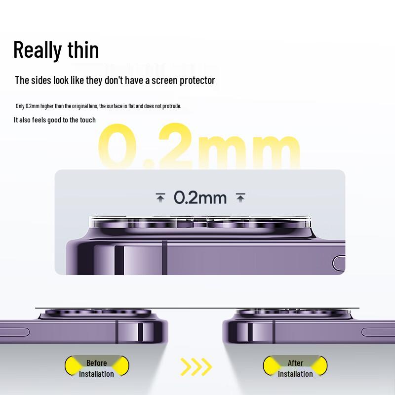 Baseus iPhone 15/15 Plus Camera Lens Protector