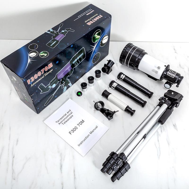 F30070 High-Definition Stargazing Telescope for All Ages – Perfect for Beginners and Adults Alike