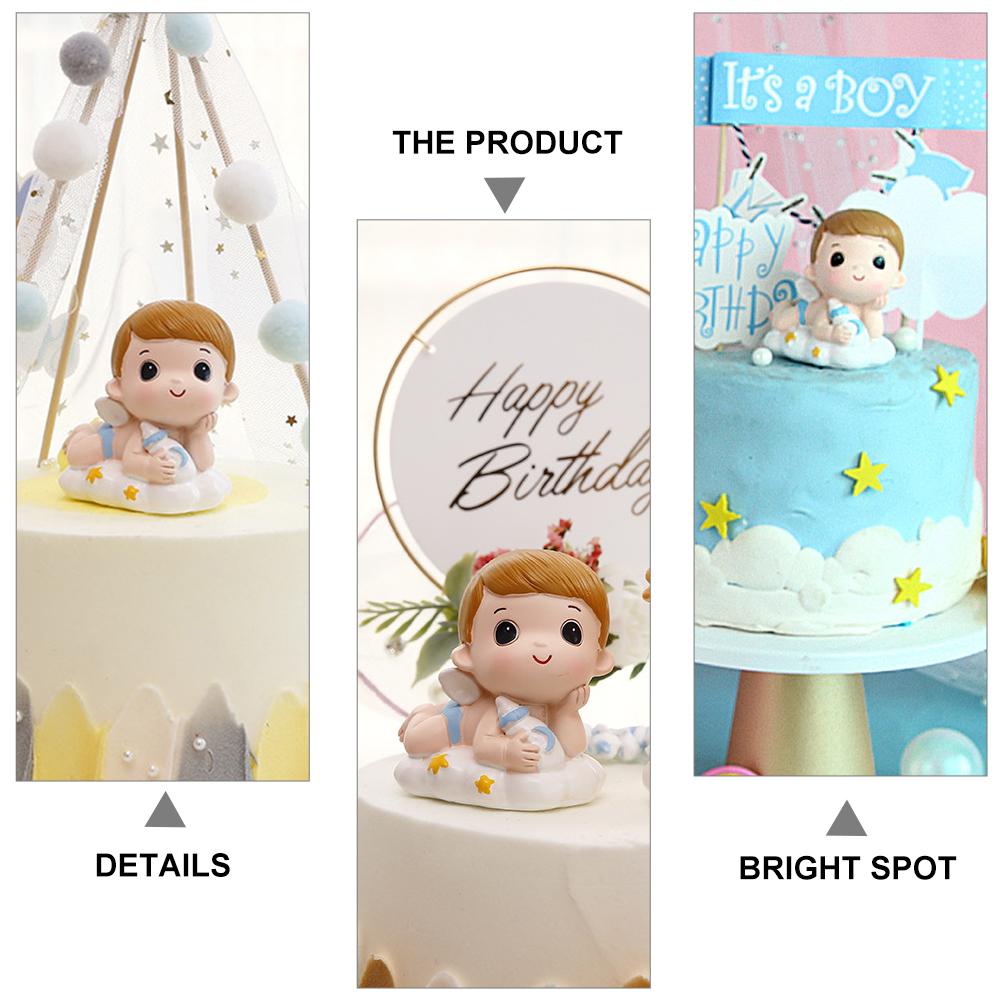 

Украсьте мини-торт, украшение для ребенка, подарок для пары, украшение для девочки из смолы