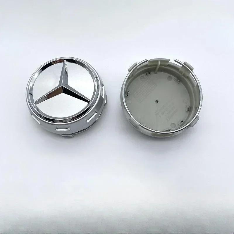 

Для Mercedes Benz Нові 4 шт. 75 мм Автомобільний Стайлінг Ковпачки Центральні Колісних Дисків Накладки Втулок Значок Автомобільні Аксесуари Для Mercedes Benz AMG C63 C43 E53
