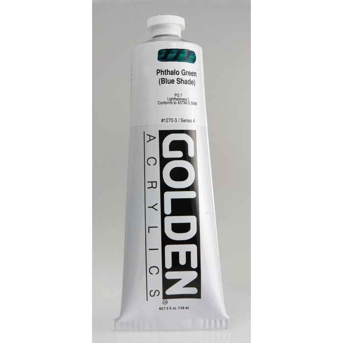 Golden : Heavy Body Acrylic Paint : 150ml : Phthalo Green Blue Shade