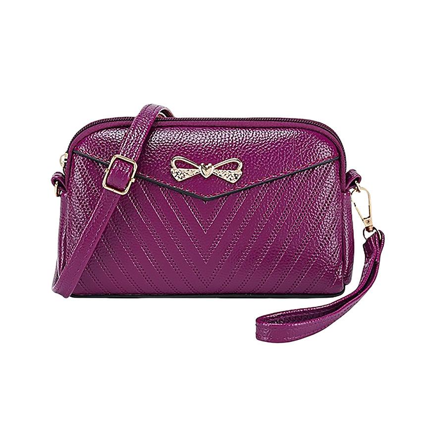 New Small Bag for Summer Women's Handheld Korean Crossbody Bag Soft Leather Mini Mobile Phone Bag for Work Small Bag