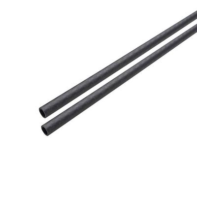 ARRIS 3K Carbon Pipe, Matte Surface Carbon Fiber Tube, Hollow Tube, 12mm Outer Diameter X 10mm Inner Diameter X 500mm Length, Twill Weave (Pack of 2)