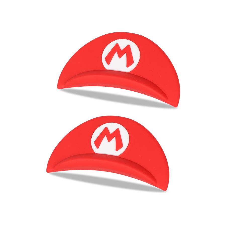 Suitable for most car models 3D Waterproof Christmas Santa Hat Stickers for Tesla Personalized Creative Car Logo