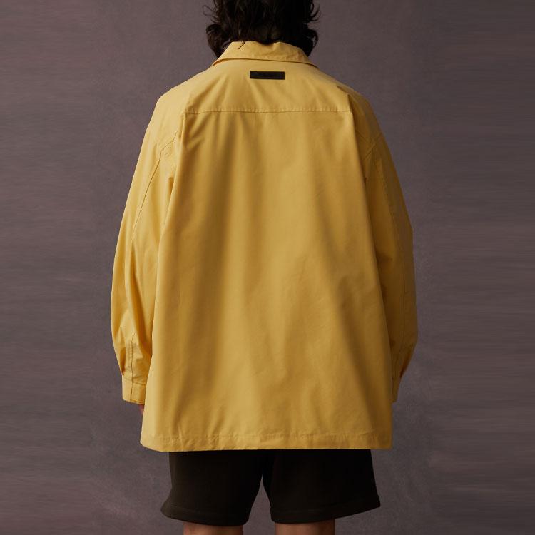 Fear of God Essentials Barn Jacket Light Tuscan Unisex Outerwear Yellow 202BT224192F