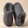 Women'S Winter Plush Slippers - Thick Warm Indoor House Shoes with Soft EVA Sole, Non-Slip Cushioned Insole - Cozy Slip-On House Shoes