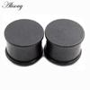 Alisouy 2PCS Cylinder Natural Wood Ear Plug Tunnel Earrings Guages Stretcher Expander Flesh Helix Flared Piercing Body Jewelry