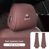 Hub Caps 2PC Car Headrest Protector Breathable Seat Cover For Alfa Romeo Giulia Stelvio Giulietta 156 159 147 Mito Tonale Brera CVR1