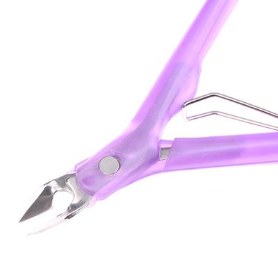 Manico Casuale Tronchesino per Unghie Incarnite Nail Art Tagliabordi Forbici per Manicure Pinza Strumento Pedicure Rimozione Pelle Morta