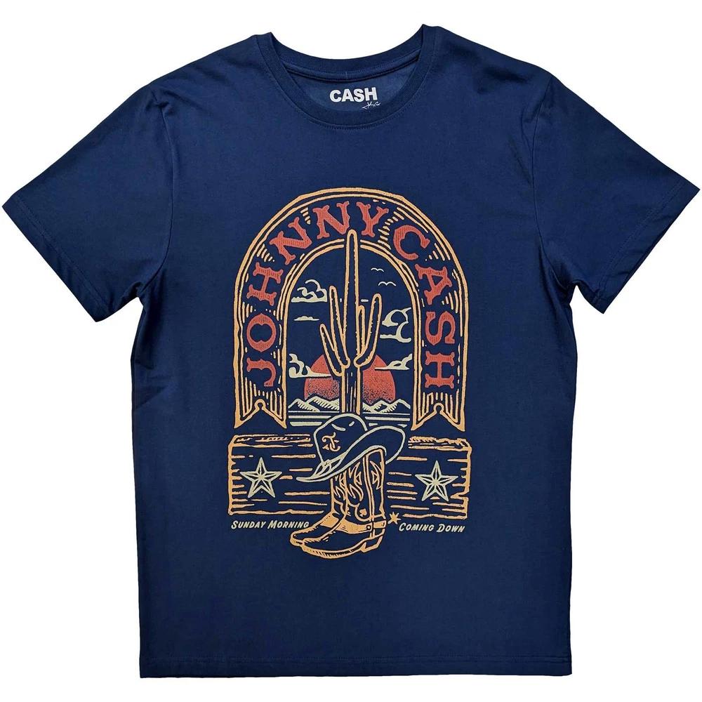 Johnny Cash Sunday Morning Unisexs Tshirt Unisexs L