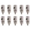 10 Pieces Linkage Stopper Adjustable Pushrod Connector Control Arm Servo RC