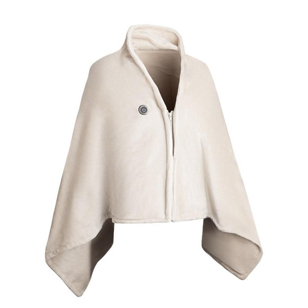 

Wearable USB Electric Heated Blanket 3 Heating Levels Heating Lap Blanket Leg Cover Winter бежевый