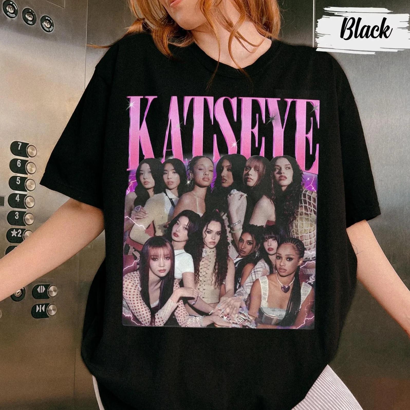 Katseye Shirt, the Beautiful Chaos Tour 2026 Shirt, Katseye Girl Group T-Shirt S