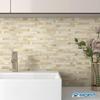 MOFIT 3d Tile Sticker Kitchen Marble Style Tile Sticker Tile Sheet Toilet Wall Sheet Kitchen Panel Washroom Waterproof Wall Sticker DIY 5 Tile,