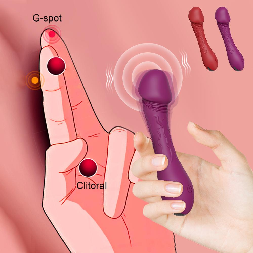 Simulation Vibration Massager 10 Frequency Vibration Dildo Female Sex Toys Adult Products Girlfriend's First Choice Gift