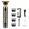 Professional Hair Clipper with LED Display, Electric Shaver, Beard Trimmer, USB-C Charging Cordless Long Hair Trimmer with Comb/beard Trimmer Kit
