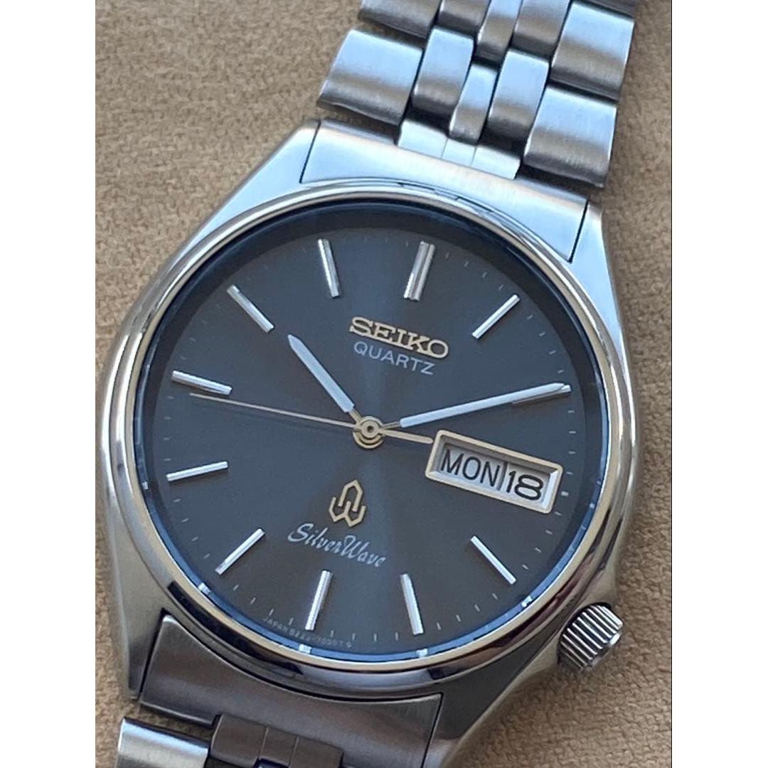 Seiko SEIKO Silver Wave Батарея Новые Хорошее Состояние