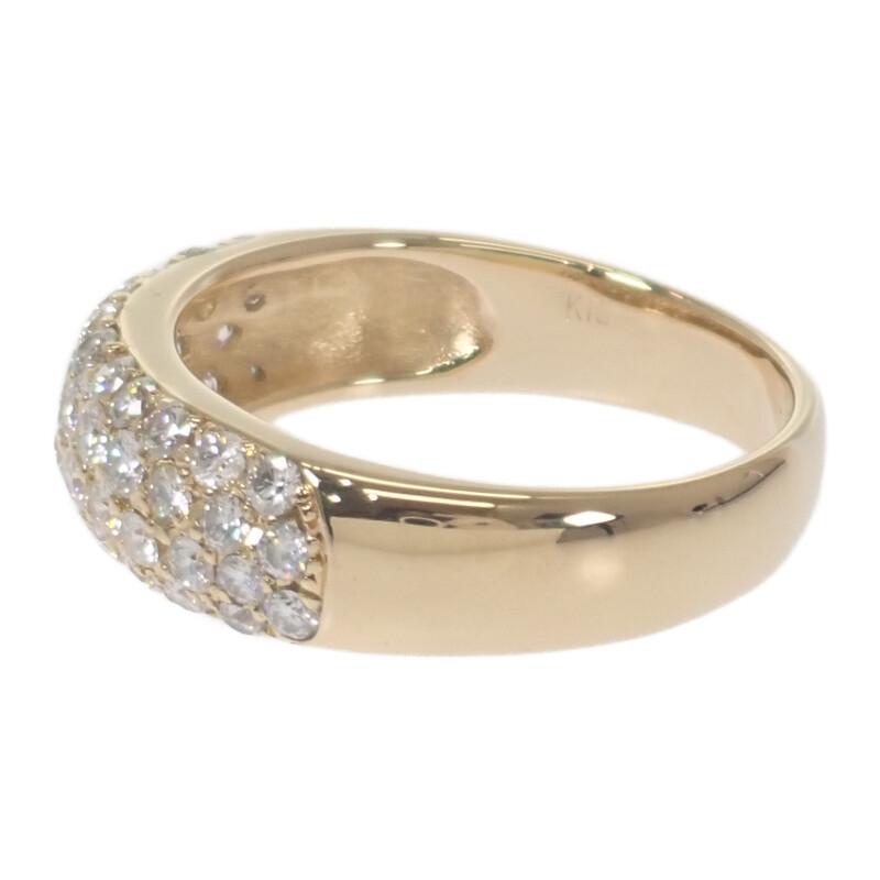 no brand  #23(JP Size) ring K18 yellow gold mens