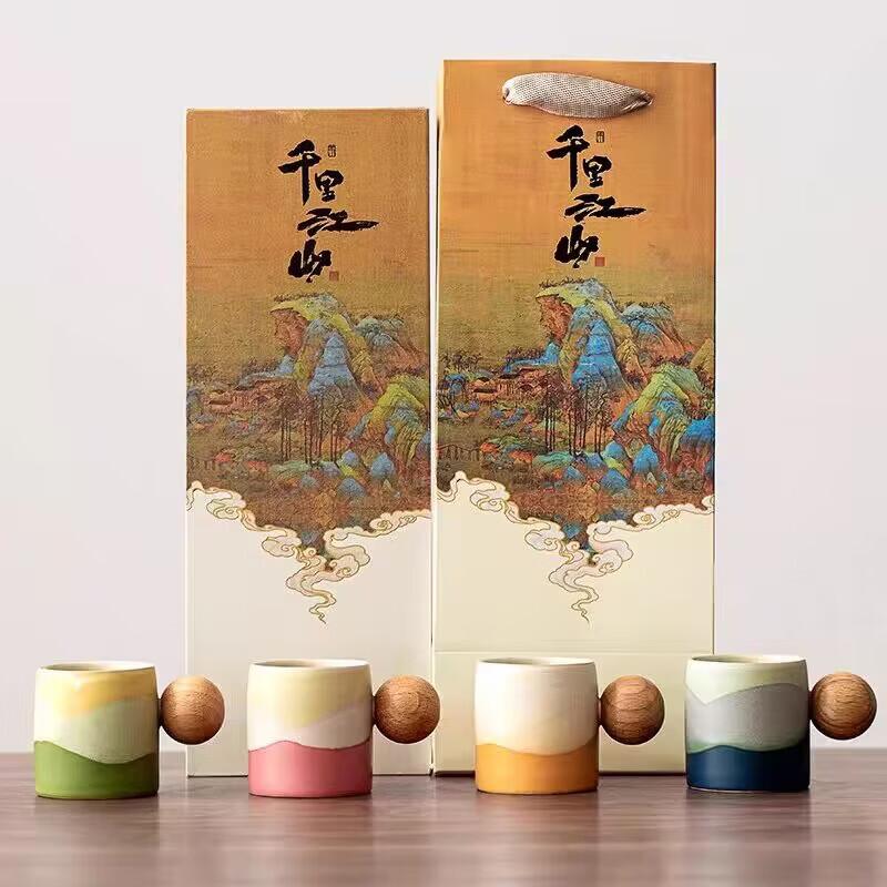 

OLOEY Forbidden City Ceramic Tea Cup Set