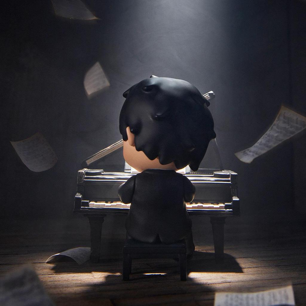 POP MART Hirono The Pianist Figure