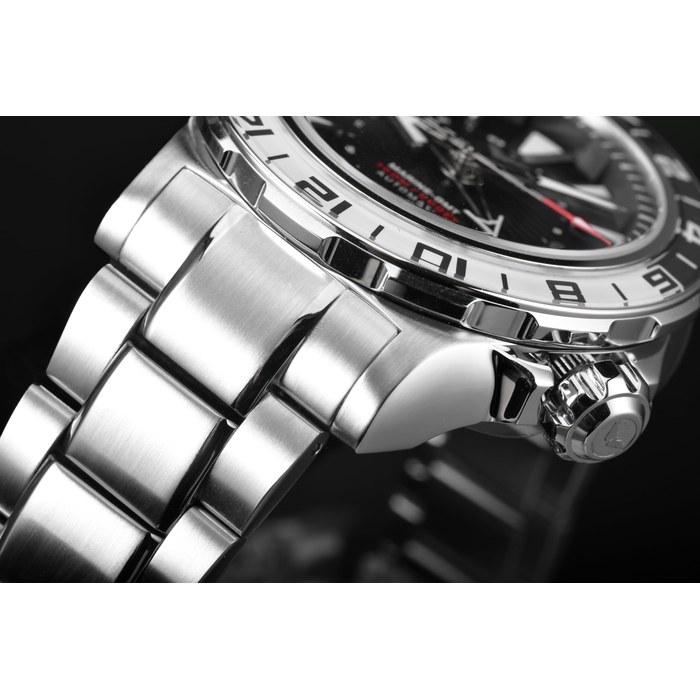 [Kentex] MARINE GMT Automatic Mechanical Watch Limited Edition 188 S820X-01 Black