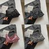 Unique Design Purse Women's 2024 New Spring Summer Versatile Single Shoulder Crossbody Bag Sparkling Chain Armpit Bag