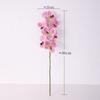 80 CM Length Artificial Orchid Flowers Moisturizing Latex Real Touch Orchids  Home Decoration