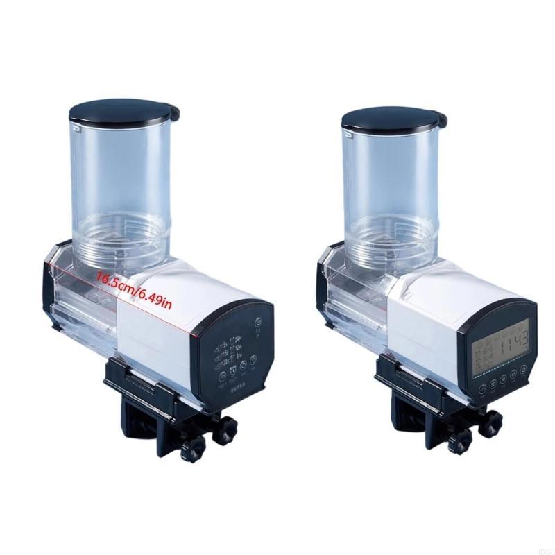 Fishes Dispenser 6 Regulable Large Capacity Fishes Feeders for Home Office Aquariums HX6C