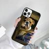 British English Bulldog Phone Case Cover For iPhone 17 Air 16 15 14 SE 2020 11 12 13 Pro MAX Plus