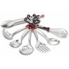 T-fal Ingenio Stainless Steel Smart Tongs (K12620) - Easy cooking and serving, nylon tips, stainless steel, dishwasher safe