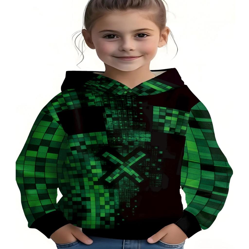 2026 Children's Hoodies 3D Printed New Men's and Women's Hoodies Casual Neutral Hoodies Children's Top Clothing
