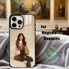 Spunky J-Jenna O-Ortega Actress Phone Case For iPhone17,16,15,14,13,12,11 Plus,For Magnetic Wireless Charge Cover