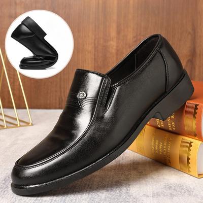 Skórzane Męskie Buty Formalne Luksusowa Marka 2025 Męskie Mokasyny Eleganckie Mokasyny Oddychające Wsuwane Czarne Buty do Jazdy Plus Rozmiar 38-47