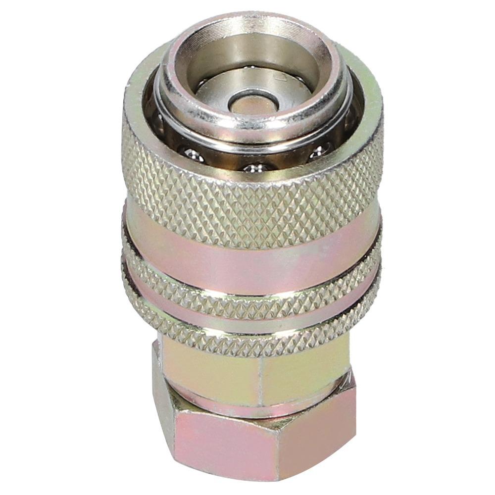 

G1 / 8in Hydraulic Test Adapter High Pressure Sealing Temperature Tolerance Quick Connect Universal Durable бронза жовтий колір